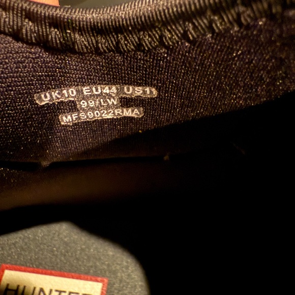 Hunter Men's PLAY Chelsea Neoprene Rain Boots “Artic Moss” Size 11 - Picture 4 of 7